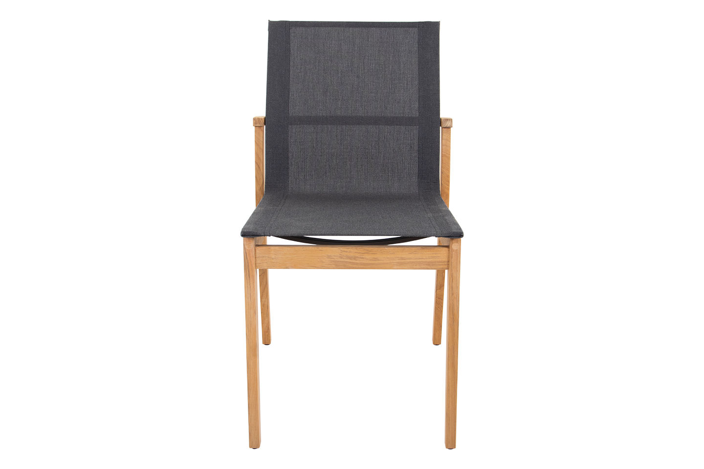 Maya Sling Side Chair, Anthracite, Coated